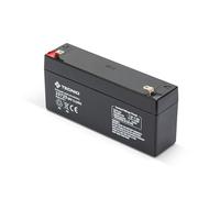 Batterie plomb-acide scellée - VELAMP - 6V 2,5Ah - Faston T1 - Rechargeable - Noir