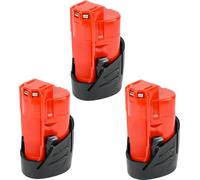 Batterie rechargeable, capacité 3000 mAh, compatible avec les outils sans fil, 3 pièces 3,0 Ah