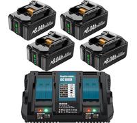 Batterie rechargeable, capacité 8000 mAh, caractéristiques de sécurité, chargeur 4x8,0 Ah 6 A