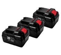Batterie rechargeable, capacité de 6000 mAh, compatible avec les outils Parkside 20V, lot de 3 batteries 20V 6,0 Ah