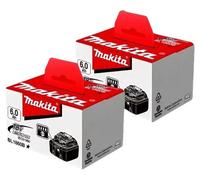 Batterie rechargeable, capacité de 6000 mAh, indicateur LED, 2 pièces, compatible avec les appareils Makita 6A
