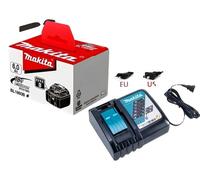 Batterie rechargeable, capacité de 6000 mAh, indicateur LED, compatible avec le chargeur Makita 6Ah ChargX1