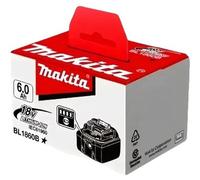 Batterie rechargeable, capacité de 6000 mAh, indicateur LED, Makita 6A