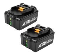 Batterie rechargeable, haute capacité 90Ah, indicateur LED, 18V, pack de 2 6000mAh