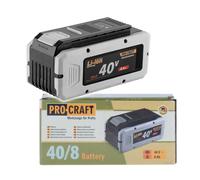 Batterie rechargeable Li-ion 40 V, 8 000 mAh Procraft 40/8