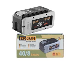 Batterie rechargeable Li-ion 40 V, 8 000 mAh Procraft 40/8