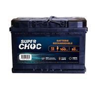 Batterie rechargeable Superchoc Noir 12 V / 100 Ah