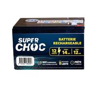 Batterie rechargeable Superchoc Noir 12 V /14 Ah