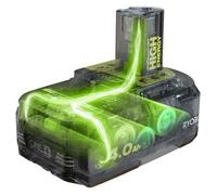 RYOBI - Batterie 18 Volts 4,0 Ah Lithium-ION - Gamme Hight Energy - Indicateurs de Charge 4 LED - Compatible avec la Gamme One+ - RB1840T