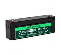 Batterie sans entretien Green Cell AGM VRLA 12V 2.5Ah pour caisses enregistreuses, jouets (178x36x66mm)