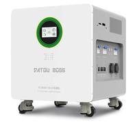 Batterie solaire tout-en-un - Onduleur hybride JC-6016 - 16,07 kWh - Batterie LiFePO4 314 Ah - 51,2 V - 6 kW - Chargeur MPPT 8,5 kW