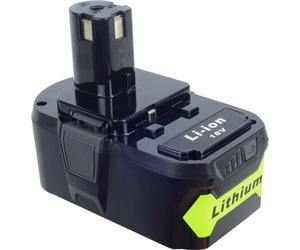 Batterie TRADEBIT pour outils Ryobi 18 volts ONE+ RB18L50 P122 P108 18 V 3 Ah