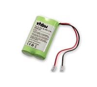 Batterie universelle, bloc de piles vhbw NiMH 2000mAh 2.4V 2x AA