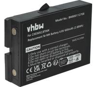 Batterie vhbw compatible avec les émetteurs Ikusi RAD-TF, RAD-TS, T71 Télécommande radio industrielle (600 mAh, 4,8 V, NiMH) - Noir