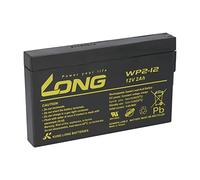 Batterie WP2-12 12 V 2 Ah plomb AGM Batterie compatible NP2-12, MP2-12SL, NP2-12FR