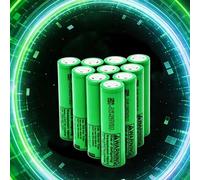 Batteries 18650 MJ1 - Ensemble de batteries-outils lithium-ion - 3500mAh, courant élevé 20A - 3S-6S, 7,4-25,2V - Lot de 50 pièces MJ1-50PCS