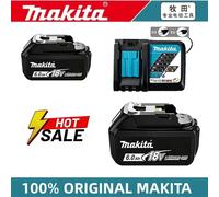 Batteries et chargeurs de remplacement 18 V pour outils électriques Makita BL1860 BL1850B BL1850 BL1840 BL1830 2026 6.0 3PCS