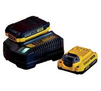 Batteries LITHIUM-ION et Chargeur, Kit 2 Batteries 18V 2AH et Chargeur 18V 2Ah - Gamme FATMAX V20 SFMCB12D2-QW