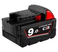 Batteries pour outils électriques, capacité de 12000 mAh, compatibles avec différents outils, 1 pièce - 9000 mAh