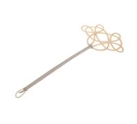 Batteur Tapis Raquette traditionnelle tissée Imitation rotin, plumeau for tapis de voiture, dépoussiérage, batteur, outil nettoyage domestique, Durable, fait à la main