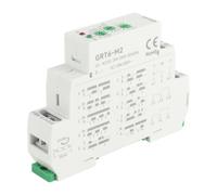 Batum Module multifonction GRT6-M2 : relais temporisé AC/DC 24-240 V, 10 A, 2 contacts, pour montage sur rail DIN.