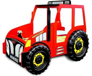 Bauer Farmer Truck Lit d'enfant Lit d'adolescent Tracteur Rouge Nouveau Lits