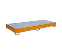 Bauer Südlohn Bauer Südlohn Bac à étagère avec insert PE RW-GR 3300-2 PE, peint, orange jaune Quantité:1