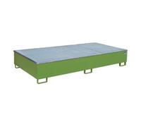 Bauer Südlohn Bauer Südlohn Bac de rangement avec insert PE RW-GR 2700-3 PE, peint, vert réséda Quantité:1