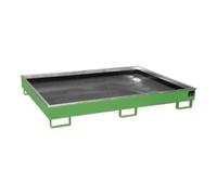 Bauer Südlohn Bauer Südlohn Bac de rétention avec insert PE RW 1800 PE, laqué, vert réséda Quantité:1