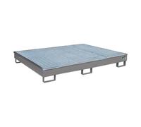 Bauer Südlohn Bauer Südlohn Bac de rétention avec insert PE RW-GR 1800 PE, peint, gris souris Quantité:1