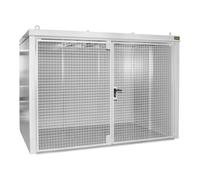 Bauer Südlohn Bauer Südlohn Conteneur bouteilles de gaz GFC-B M5, peint, gris blanc Quantité:1