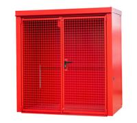 Bauer Südlohn Bauer Südlohn Conteneur pour bouteilles de gaz GFC-B M1, peint, rouge feu Quantité:1