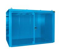 Bauer Südlohn Bauer Südlohn Conteneur pour bouteilles de gaz GFC-B M4, peint, bleu clair Quantité:1