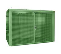 Bauer Südlohn Bauer Südlohn Conteneur pour bouteilles de gaz GFC-B M4, peint, vert réséda Quantité:1