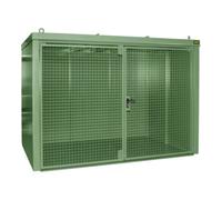 Bauer Südlohn Bauer Südlohn Conteneur pour bouteilles de gaz GFC-B M5, peint, vert réséda Quantité:1
