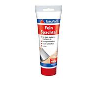 Baufan Enduit de Lissage Fin - 400g I Enduit Retouches pour Bois & Surfaces Peintes I Facile à Lisser & Poncer I Base Optimale pour Peinture Intérieur