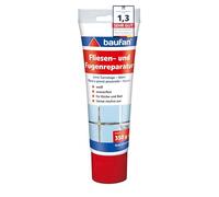 Baufan Réparation des Joints de Carrelage - Blanc I Coulis Étanche pour Carreaux Muraux Cuisine & Salle de Bain I Durcit Sans Fissure I Intérieur