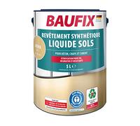 Baufix Revêtement synthétique liquide Sols arena, mate, 5 litres, Peinture sol & béton, Peinture respirante pour intérieur et extérieur, pour béton/chape/ciment