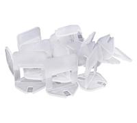 Bauhandel24 3000 languettes de traction 2 mm système de pose carrelage outil de nivellement pour mur sol cale carrelage autonivelant