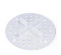 Bauhandel24 croisillons 5 mm Lot de 150 hauteur 15 mm diamètre 100 mm pour dalles de terrasse support de plaques plot terrasse dalle extérieur