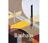 Bauhaus Kalender 2027: Hochwertiger Wandkalender mit 12 wichtigen Kunstwerken des 20. Jahrhunderts. Großer Kunst-Kalender 2027 XXL. 49 x 68 cm. Hochformat