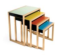Bauhaus Nesting Tables Tables gigognes Ensemble de 4 Klein & More - 4039663137125