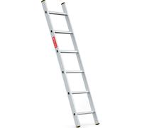 Baulich | Échelle - Échelle en aluminium - Échelle simple - 6 marches - Charge maximale 150 kg - Échelle légère - Hauteur de travail maximale 2,69 m