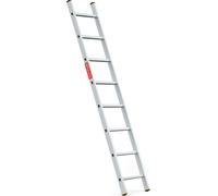 Baulich | Échelle - Échelle en aluminium - Échelle simple - 8 marches - 150 kg - Échelle légère - Hauteur de travail max. 3,20 m