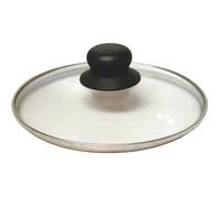 BAUMALU Couvercle en verre – Bouton bakélite, trou vapeur, réduit les projections – Ø26 cm