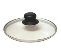 BAUMALU - Couvercle verre - 28 cm - bouton bakélite - trou vapeur