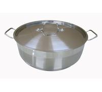 Baumalu Mijoteuse GASTRONOMIE 36 cm acier inoxydable compatible induction avec couvercle
