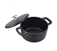 Baumalu Mini cocotte ronde Black Design 14 cm