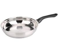 Baumalu - Poêle à Frire Primo Inox - Ø 28 cm - Induction | Inox robuste à chaleur uniforme, grande surface de cuisson et poignée ergonomique ; antiadhésif, tous feux dont induction
