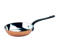 Baumalu – Poêle à frire 32 cm cuivre massif – Manche fixe en fonte